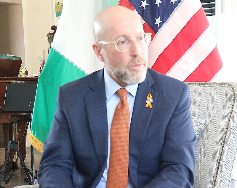 David Greene, the nation's chargé d'affaires in Nigeria