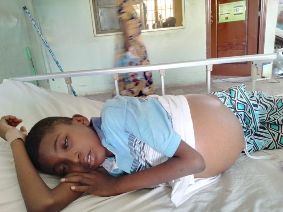 10-Year-old Boy, Emmanuel Shaibu, In Critical Condition, Needs Help For Liver Transplant