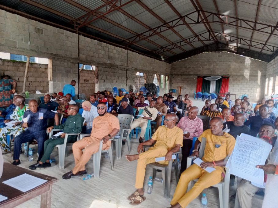 Ojoto People In Lagos Elect New Excos, Target Completion Of Legacy Civic Centre In Record Time 