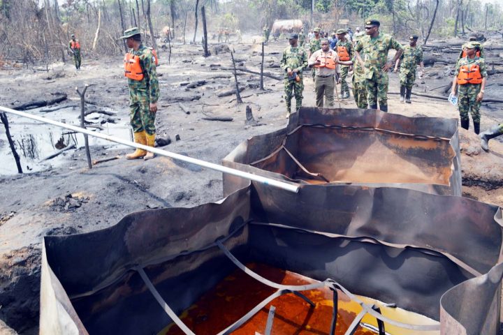 NNPC Uncovers 122 Illegal Oil Refineries In Niger Delta, Seals Fuel Station