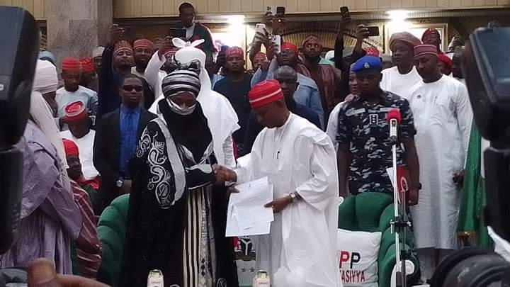 Sanusi Receives Reinstatement Letter As Kano Emir