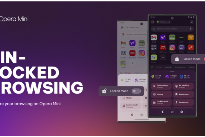 Opera Mini launches Locked Mode for PIN protected browsing