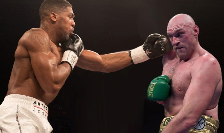 Anthony Joshua and Tyson Fury