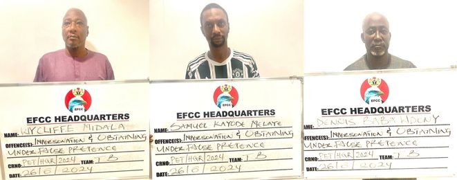 EFCC Arrests Fake Military Officers Impersonating CDS