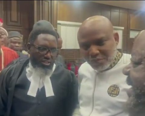 Again, Nnamdi Kanu Questions Justice Nyako's Impartiality As Court Adjourns Trial Indefinitely