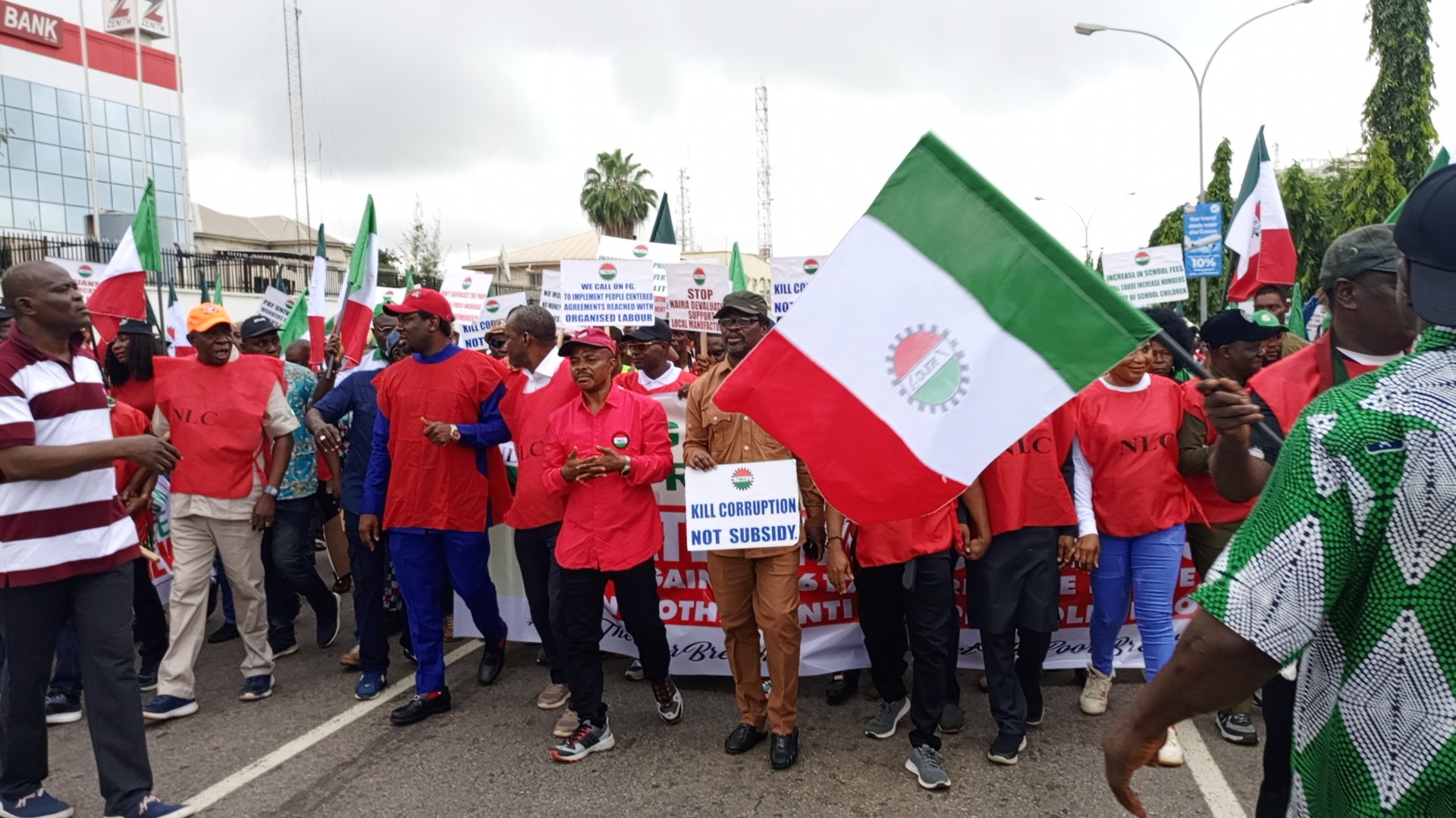 Minimum Wage: Labour Union Begins Nationwide Strike