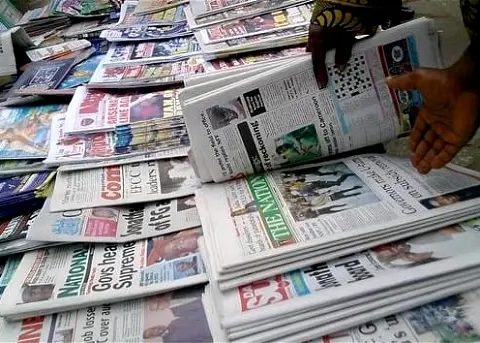 Top 20 Nigerian Newspaper Headlines Today, 12 September 2024