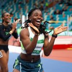 Nigeria's world holder Tobi Amusan