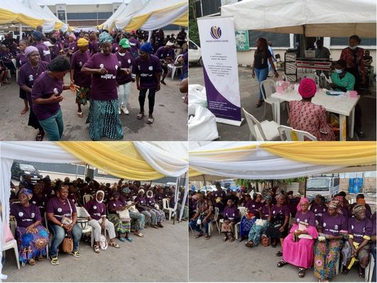 Women Radiate Joy As Utomi Widows Support Centre Offer Free Basic Health Checks Rights Awareness 