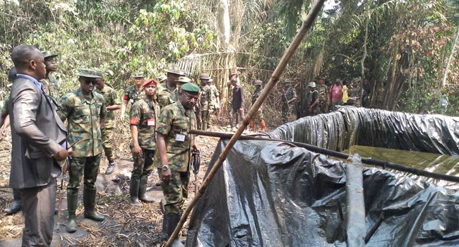 Nigerian Troops Recover Over 700,000 Stolen Crude Oil In Major Operation