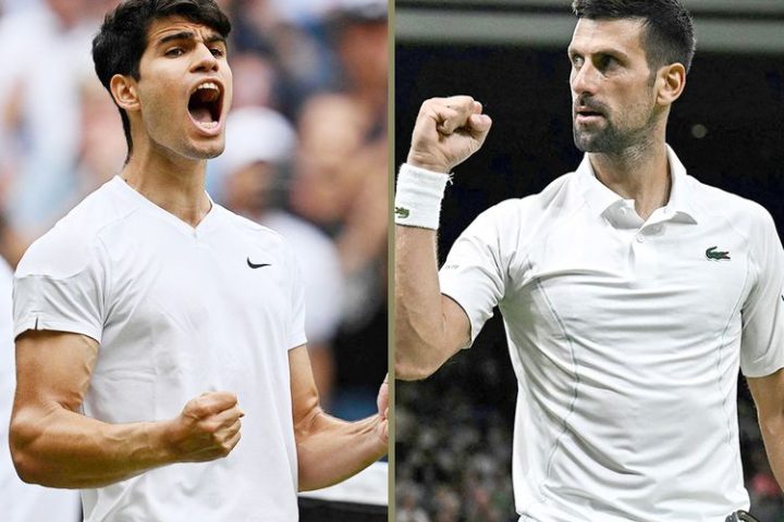 Carlos Alcaraz and Novak Djokovic square up again