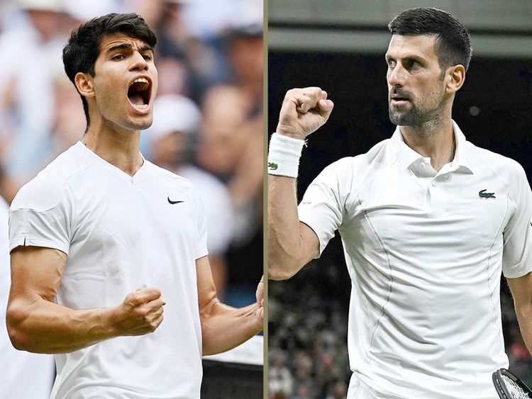 Carlos Alcaraz and Novak Djokovic square up again