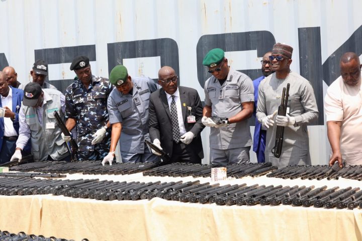Nigeria Customs Seizes 9 Containers With Arms, Drugs Worth N13.9bn