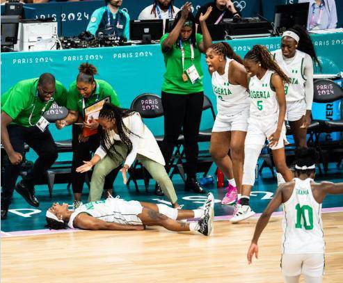 D'Tigress jubilate after beating Australia Monday