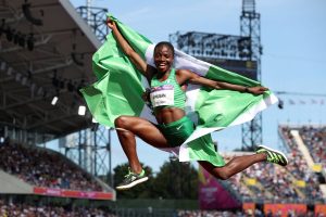 Nigeria's Olympics medal hopeful Tobi Amusan