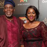 Olu Jacobs and wife Joke Silva