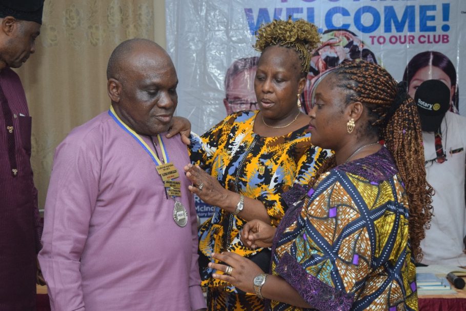 PR Consultant Muyiwa Akintunde Assumes Office As Rotarian President