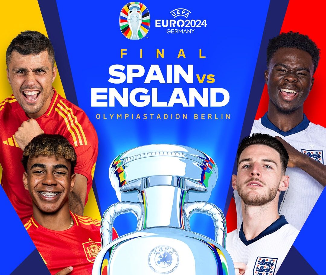 Spain battle England in Euro final Sunday