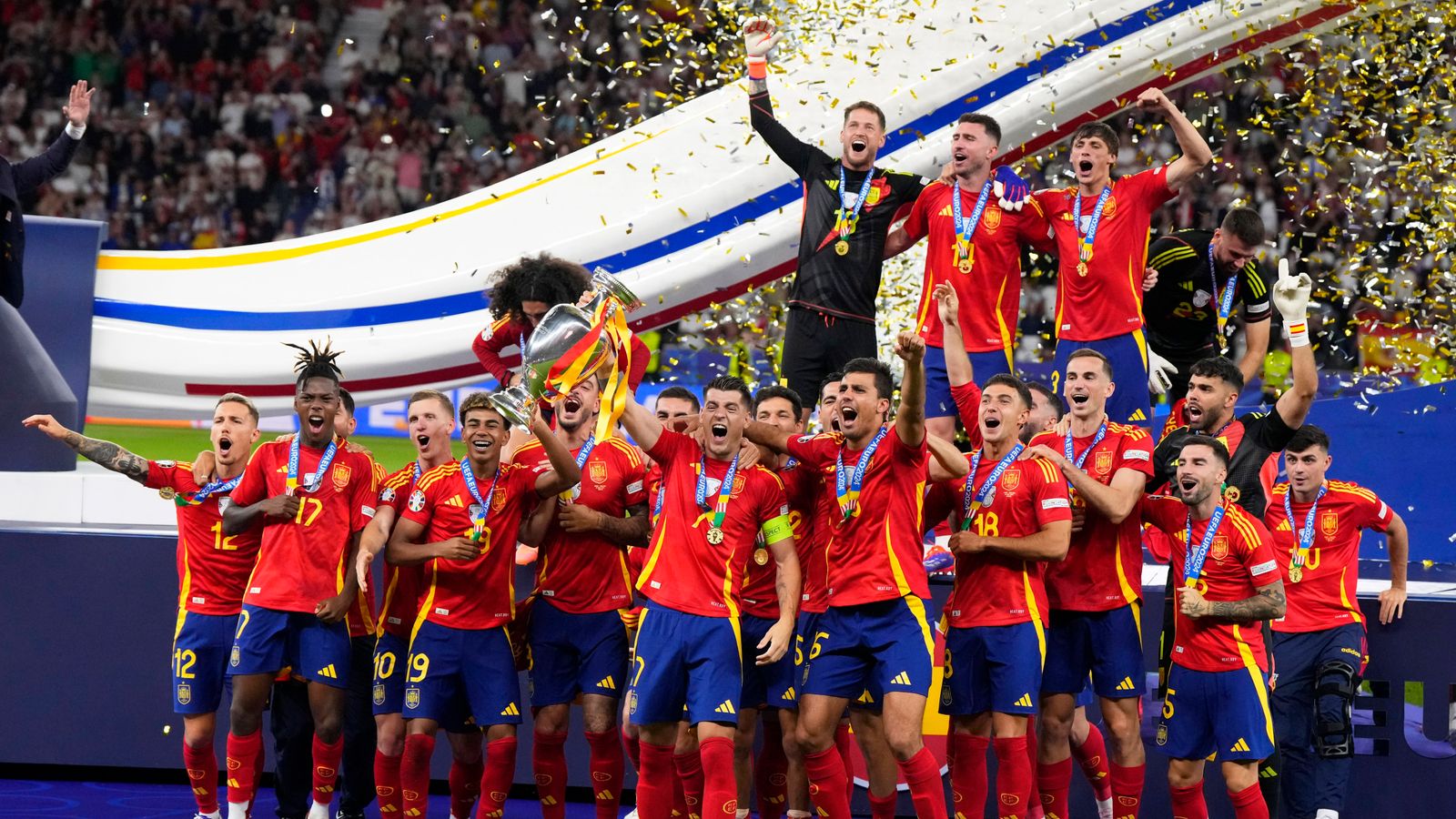 Spain wins fourth Euro Championship title