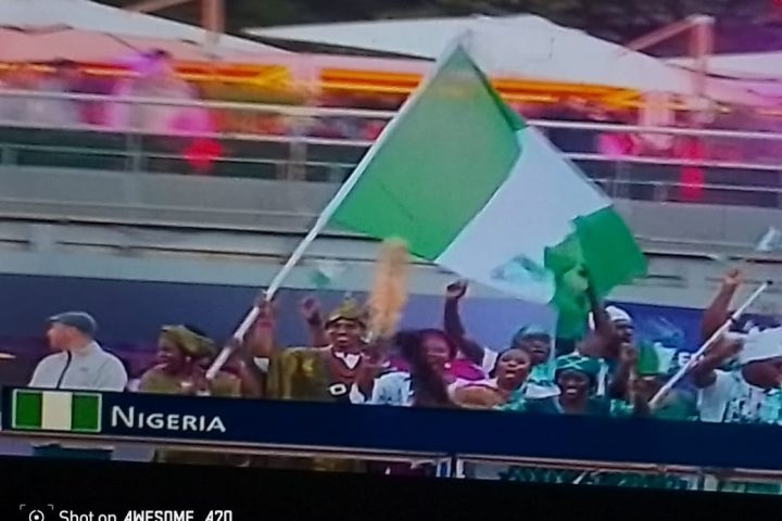Team Nigeria boat in paris