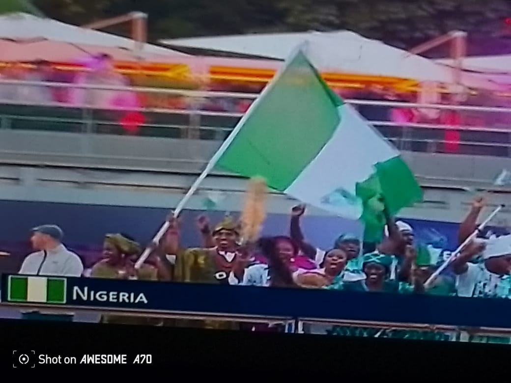 Team Nigeria boat in paris