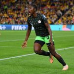 asisat oshola leads attack against spain