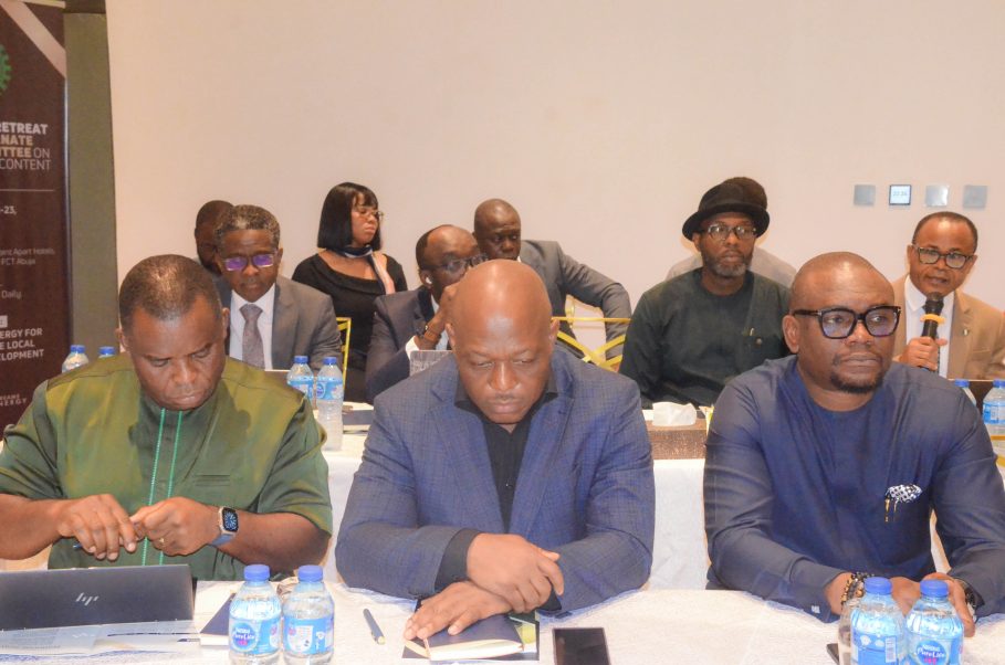 NCDMB Holds Retreat With Senate Committee On Local Content, Seeks Close Collaboration