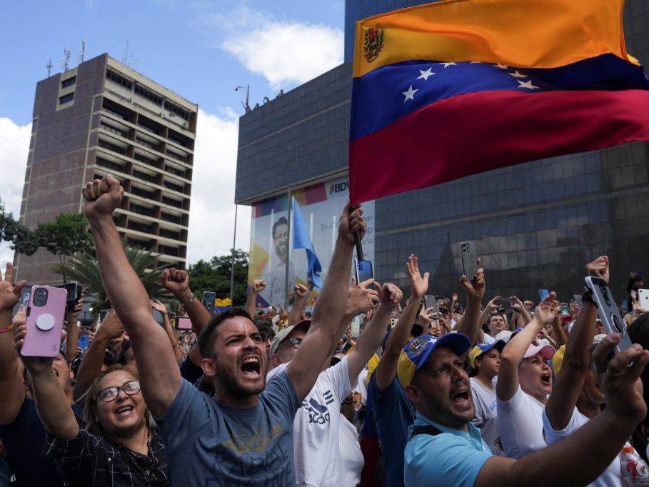 Tension In Venezuela As Citizens Protest Maduro’s Controversial Election Victory