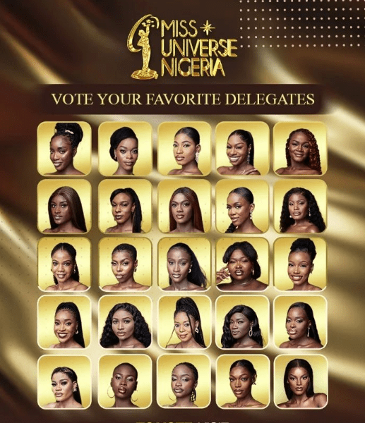 Miss Universe Nigeria contestants