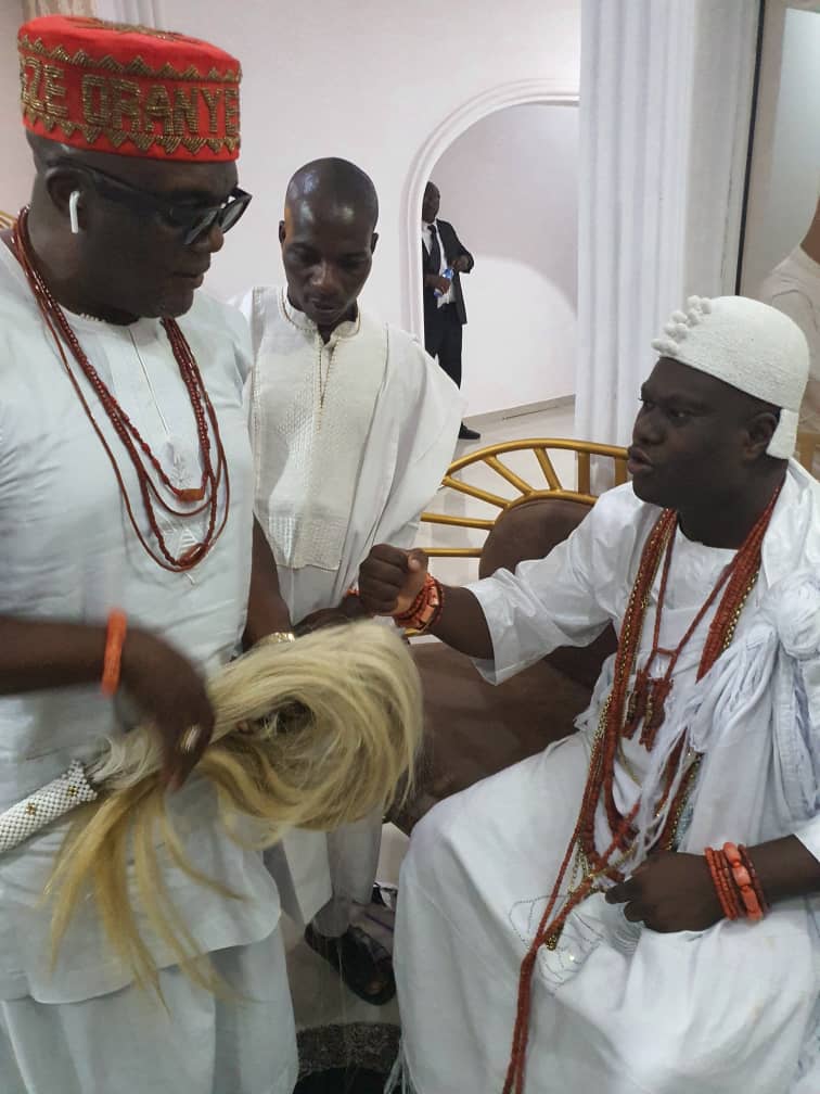 Ojoto Traditional ruler visits Ooni of Ife