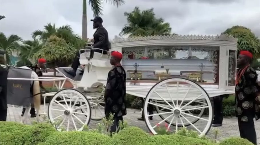 Photos: Music Icon, Onyeka Onwenu, Buried In Lagos