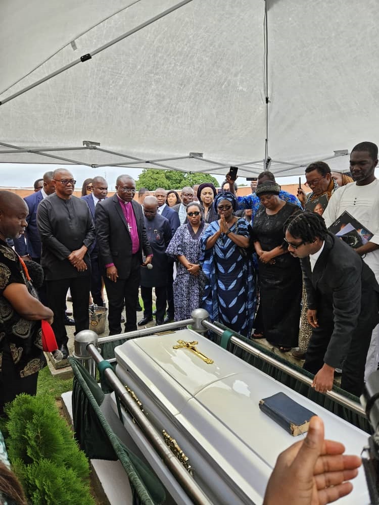 Photos: Music Icon, Onyeka Onwenu, Buried In Lagos