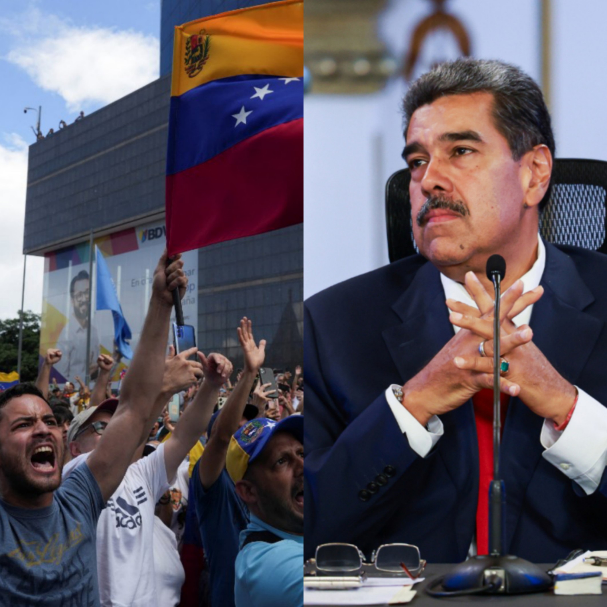 Tension In Venezuela As Citizens Protest Maduro’s Controversial Election Victory