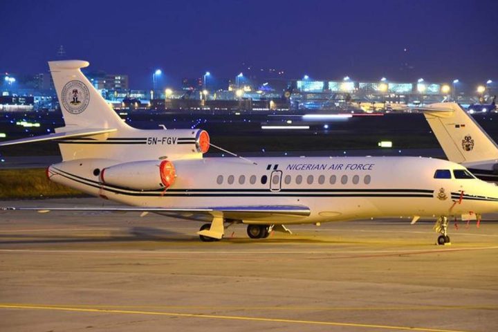 nigeria presidential jet naf in canada