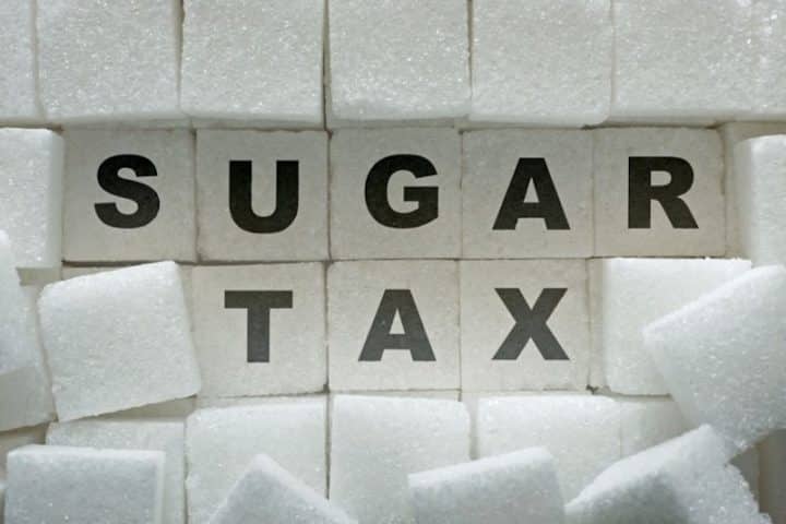 A pictures used to indicate sugar tax