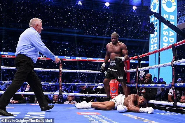 Anthony Joshua out in the 5th round by Dubois