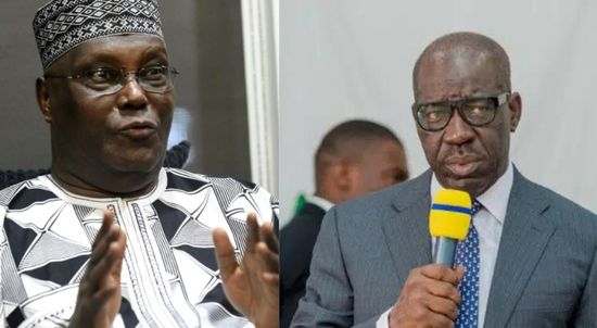 Edo Election: Atiku Joins Obaseki In Calling For Release Of PDP Chieftains Detained In Abuja