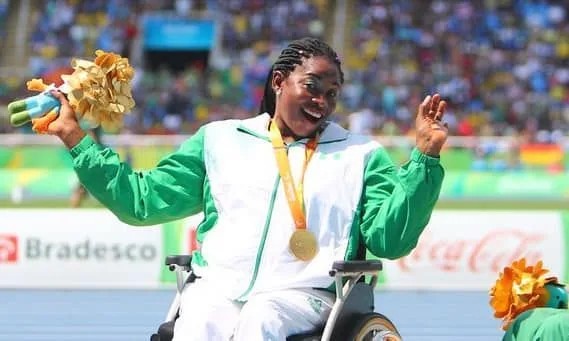 Flora Ugwunwa wins Silver in paralympics javelin