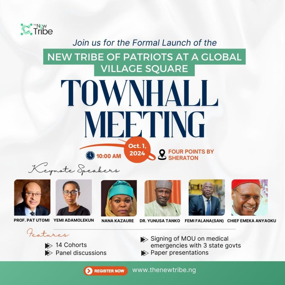 Nigeria At 64: Anyaoku, Falana, Others To Speak At Launch Of 'The New Tribe Of Patriots'