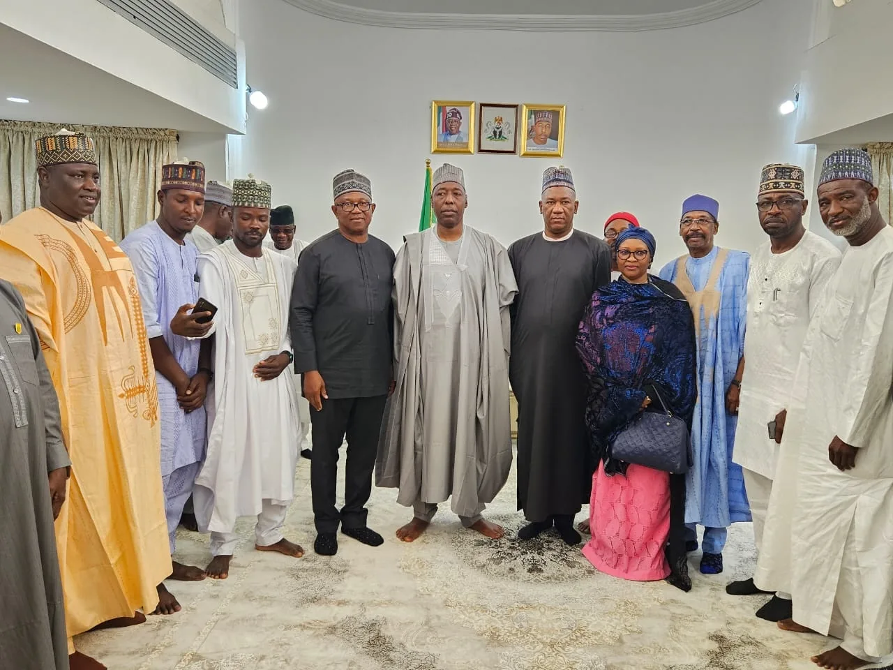 Obi and Datti LP members visit Borno