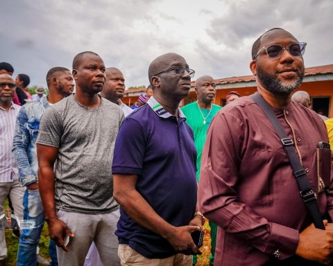 EdoDecides2024: APC Candidate, Okpebholo, Wins Polling Unit