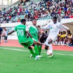 Rangers against Sagrada of Angola in Uyo