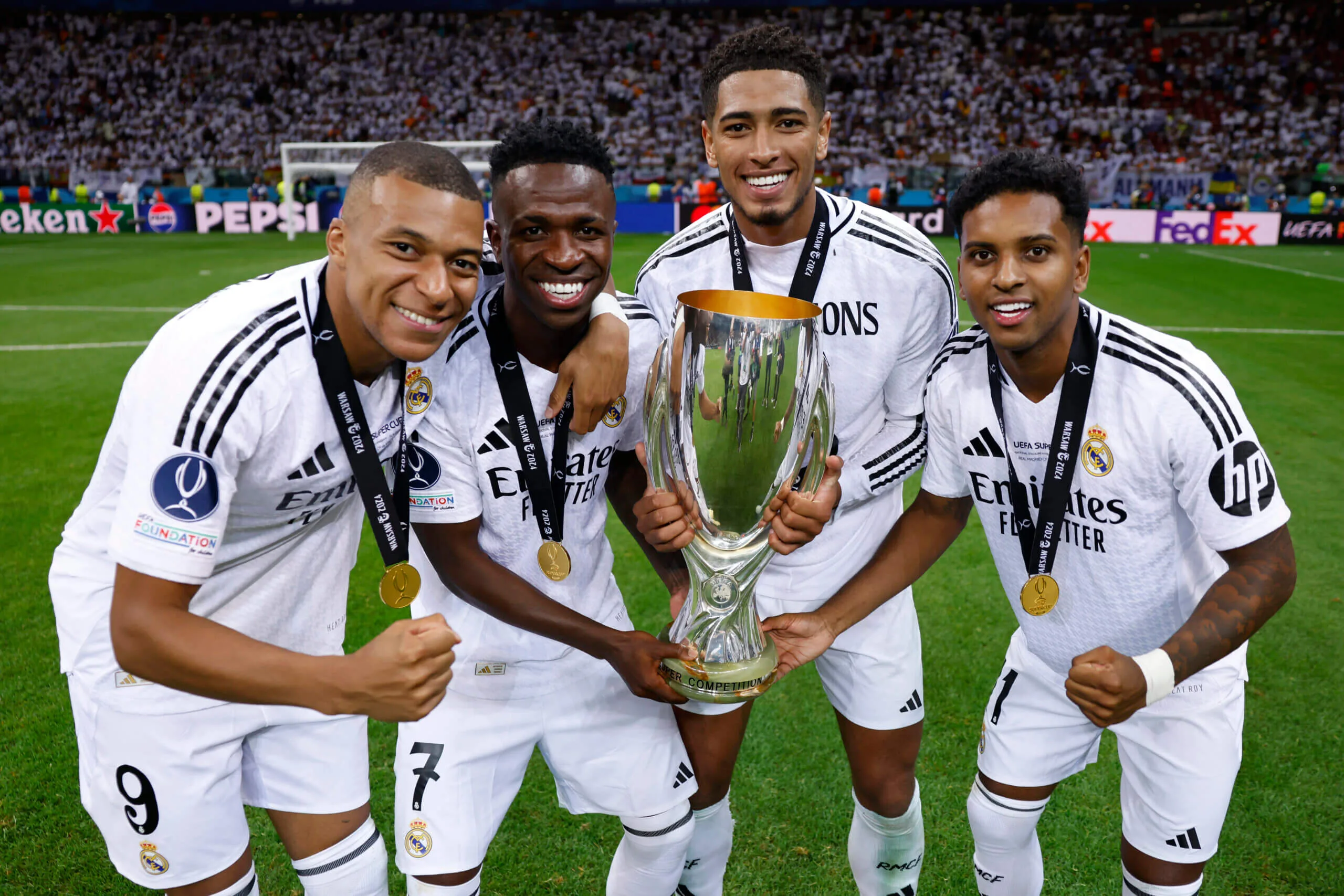 Real Madrid beat Atalanta to clinch the Super Cup