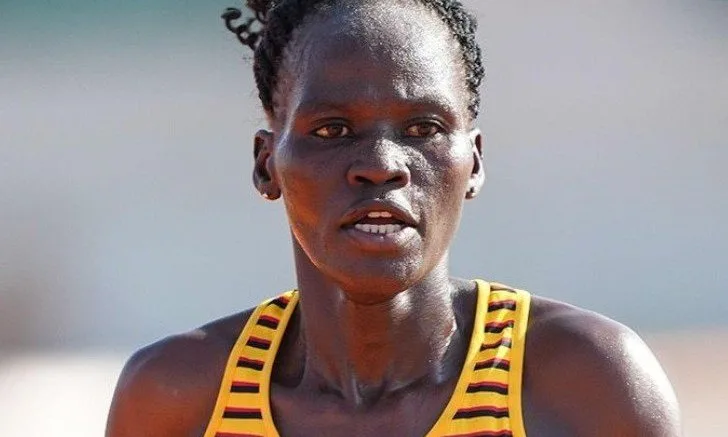 Ugandan Olympic marathon runner Rubecca Cheptegei