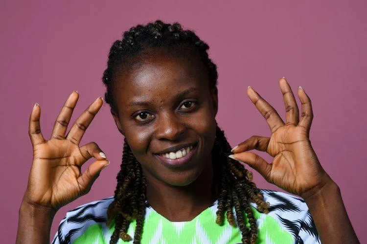 Super Falcons midfielder Ngozi Okobi-Okeoghene