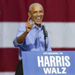 Obama Urges Black Men To Vote Harris As US Election Nears