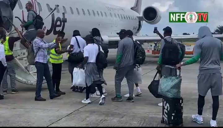 Eagles begin return journey from libya