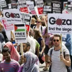 Global Protests Call For End To Gaza Conflict