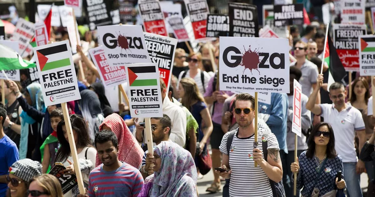 Global Protests Call For End To Gaza Conflict