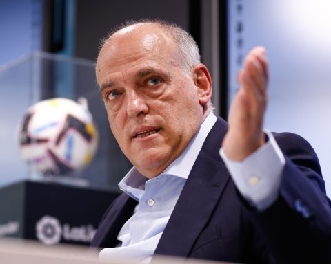 La liga President Javier Tebas